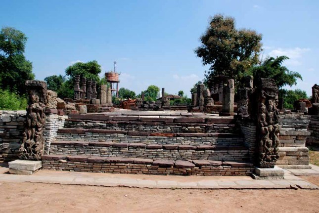 Frontal view of the Baleshwar Mahadev Temple